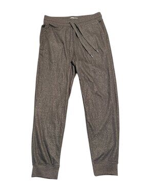 Orvis Mens Fleece Lined Jogger Sweatpants Classic Collection Outdoors Small Gray